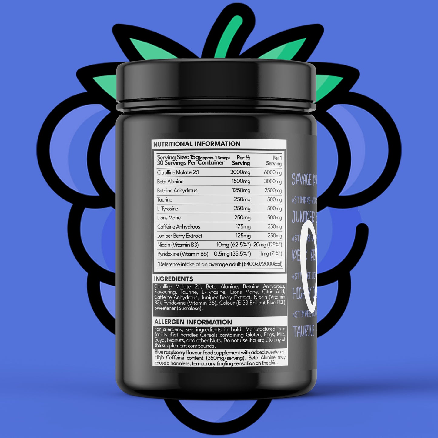 OLYMPIA STIM V1 PRE - 60/30 SERVINGS