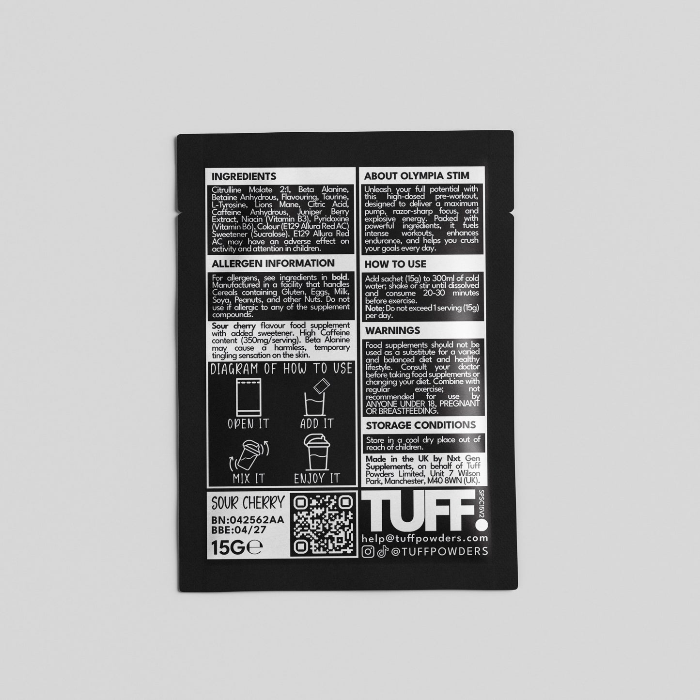 OLYMPIA STIM V1 PRE - ALL SAMPLES