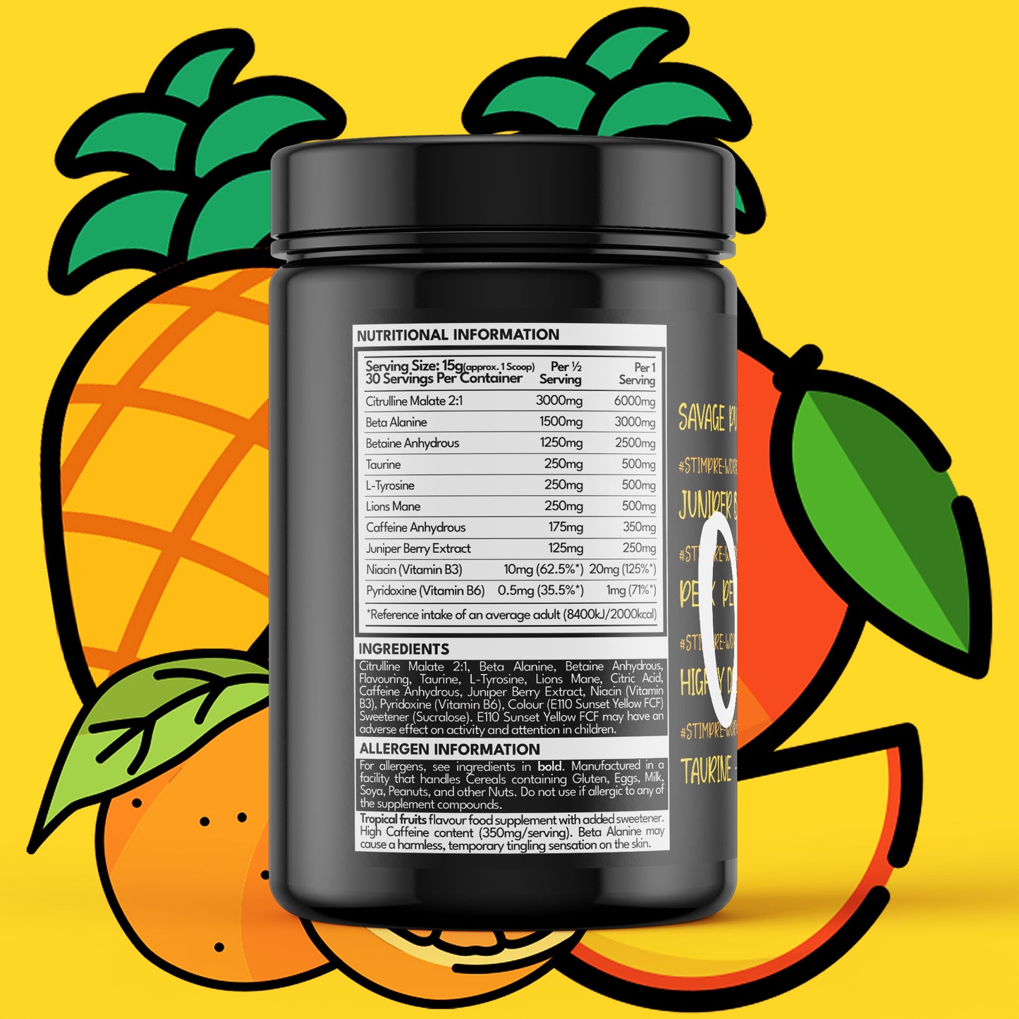 OLYMPIA STIM V1 PRE - 60/30 SERVINGS